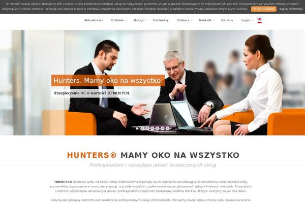 hunters.pl site used Hunters