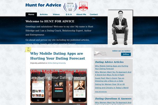 huntforadvice.com site used Hunt