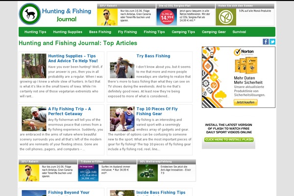 Canvas theme site design template sample
