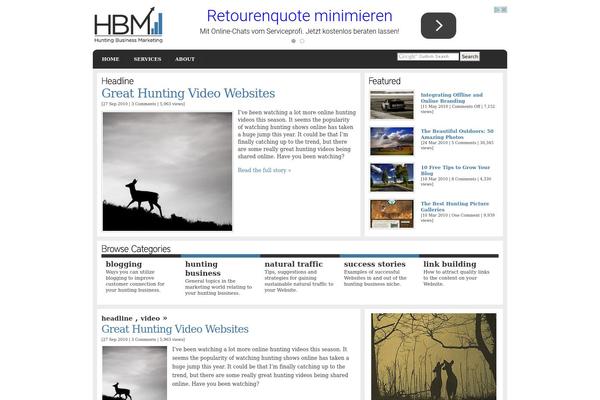 Arthemia theme site design template sample