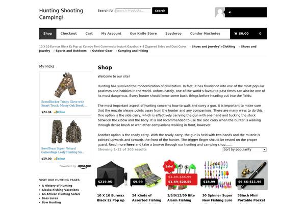 Superstore theme site design template sample