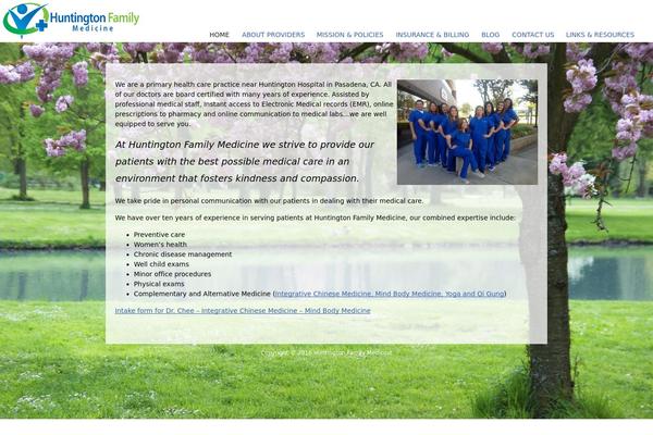 Headway theme site design template sample