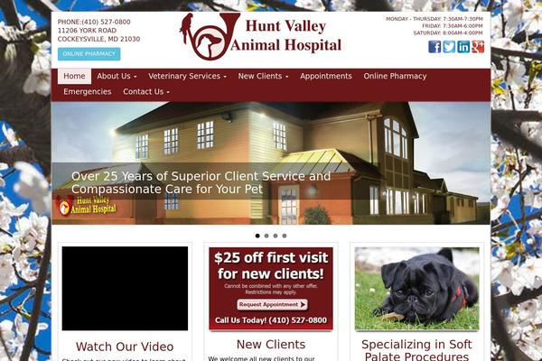 huntvalleyanimalhospital.com site used Beachvet