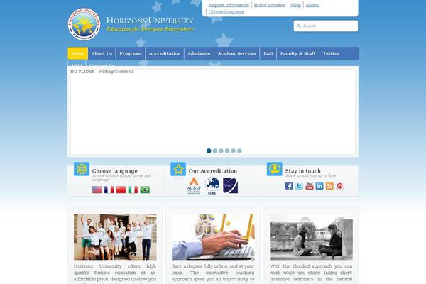 HU WordPress theme, websites list used HU theme HU theme websites examples