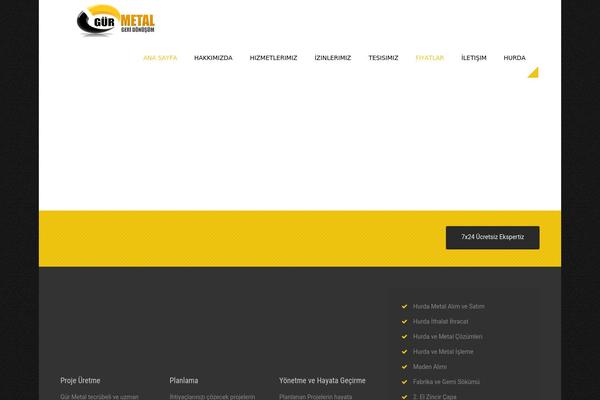 Konstruct theme site design template sample