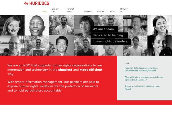 huridocs.org site used Huri-v3