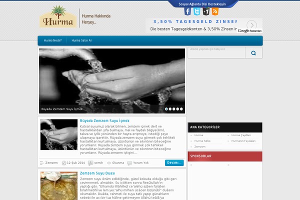 hurma.web.tr site used Trendmini
