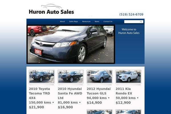 huronautosales.ca site used Automotiv1