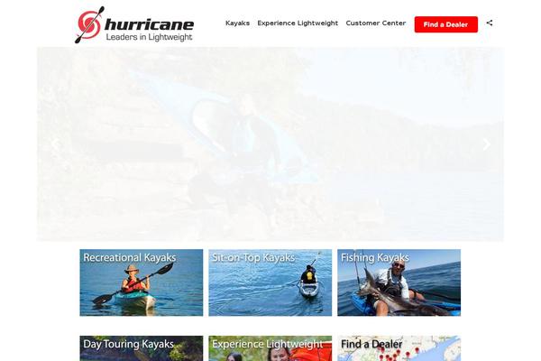 hurricaneaquasports.com site used 1themesy