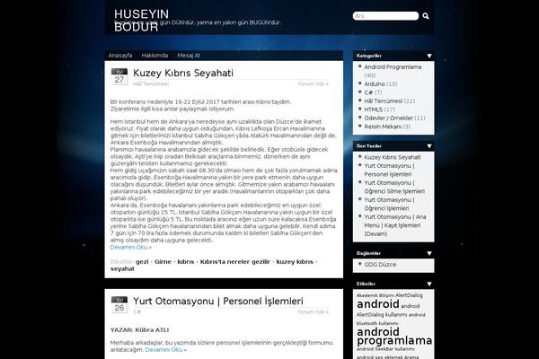 huseyinbodur.net site used Synergy
