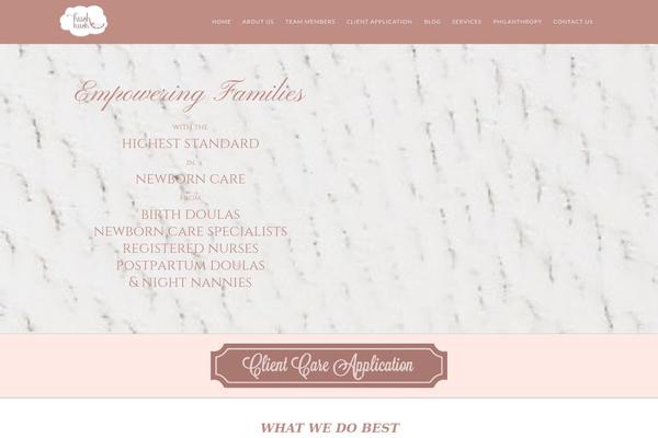 Saint theme site design template sample