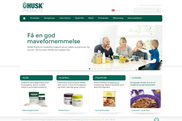 husk.dk site used Husk-dk