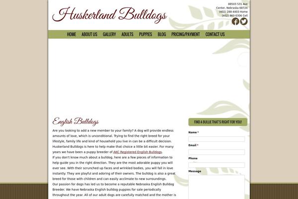 Headway theme site design template sample