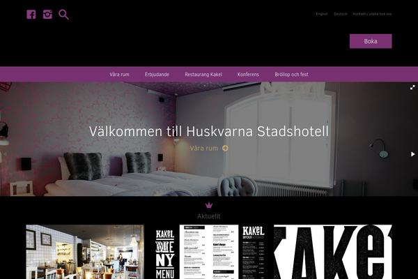 huskvarnastadshotell.se site used Huskvarna