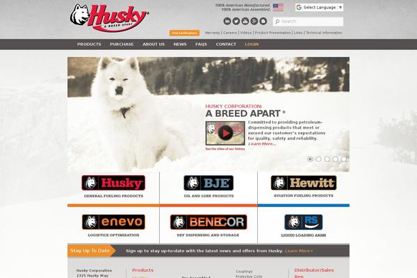 husky.com site used Husky