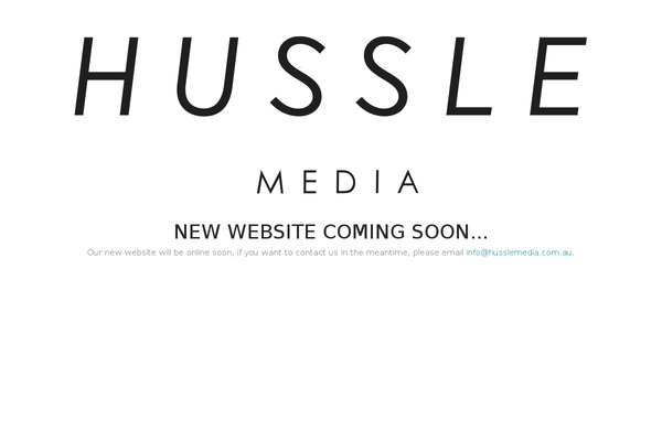 husslemedia.com.au site used Hussle