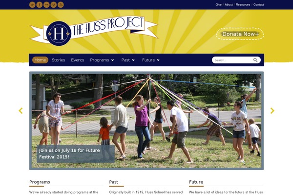 hussproject.com site used Goodwish