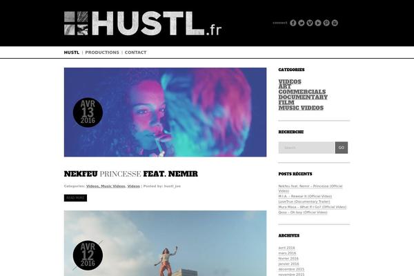 hustl.fr site used Voltage