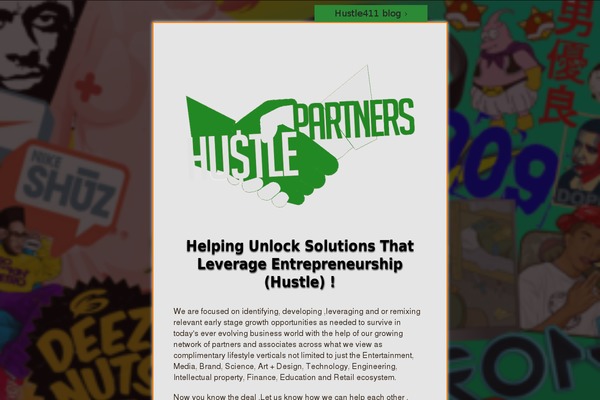 hustlepartners.com site used Launch Effect