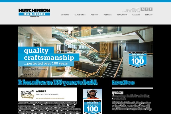 hutchinson theme websites examples