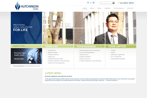 hutchinsonlegal.com.au site used Hutchinsonlegal