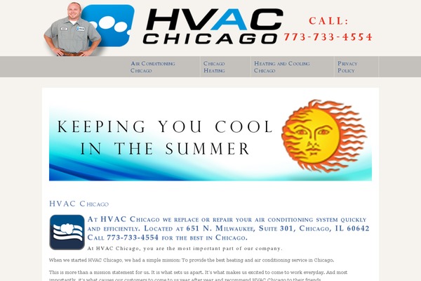 hvac-chicago.org site used Headway-208