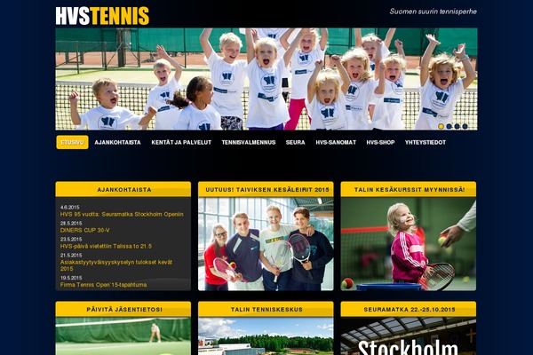 hvs-tennis.fi site used Hvs