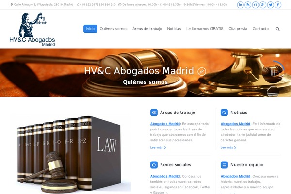 The7 theme site design template sample
