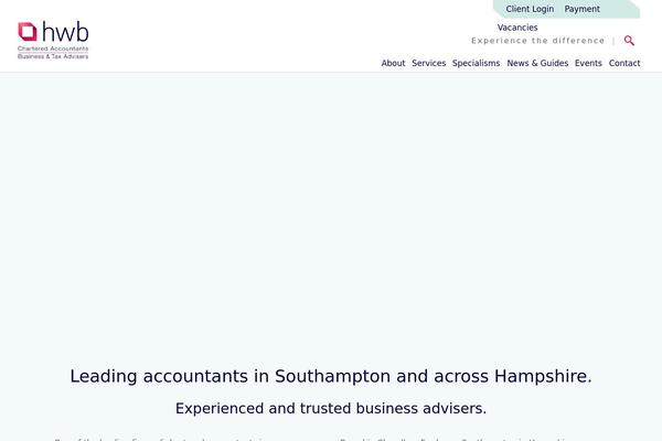 hwb-accountants.com site used Hwb