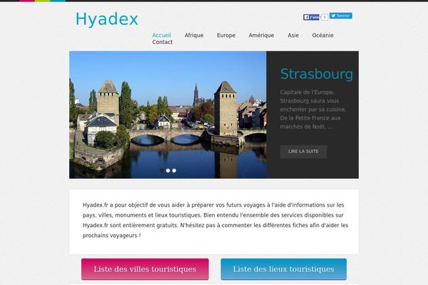 hyadex.fr site used Planete