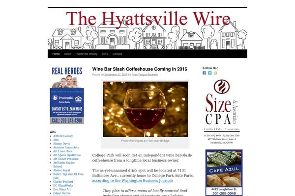 hyattsvillewire.com site used Thirty Ten