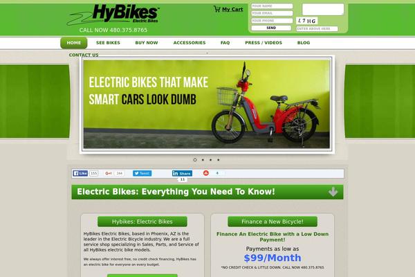 hybikes.com site used Hybikes