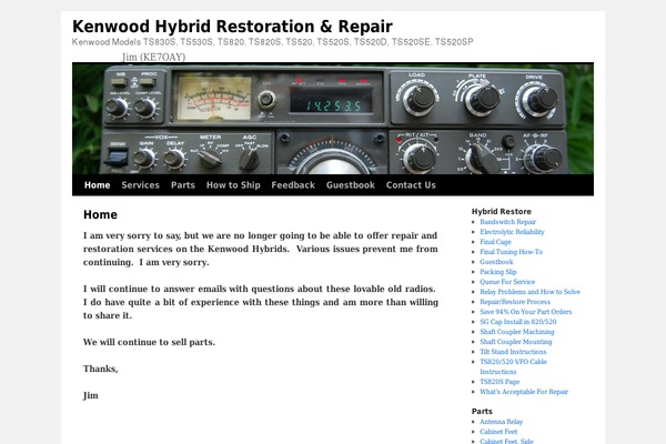 hybridrestore.com site used Hybrid