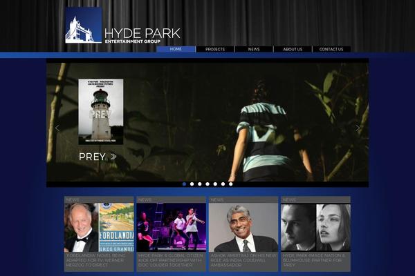 hydeparkentertainment.com site used Hyde-park