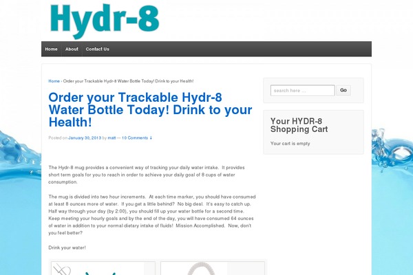 hydr-8.com site used Responsive