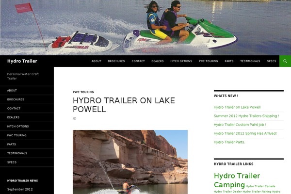hydro-trailer.com site used Twenty Fourteen