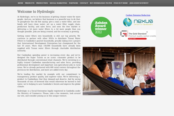 hydrologichealth.com site used Executive 1.0