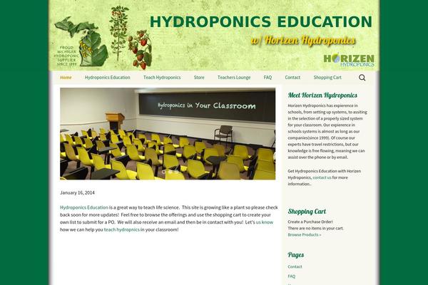 hydroponicseducation.com site used HYDRO