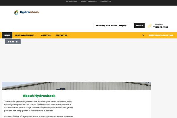 hydroshack.com site used Chromium