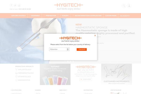 hygitech.com site used Hygitech