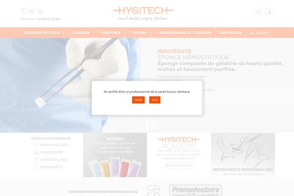 hygitech.fr site used Hygitech
