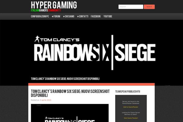 hypergaming.it site used Underfire