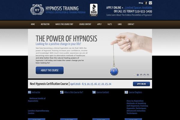 hypnosistraining.ca site used Hypnosistraining