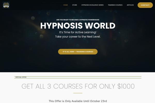hypnosisworld.com site used Conferpress-child