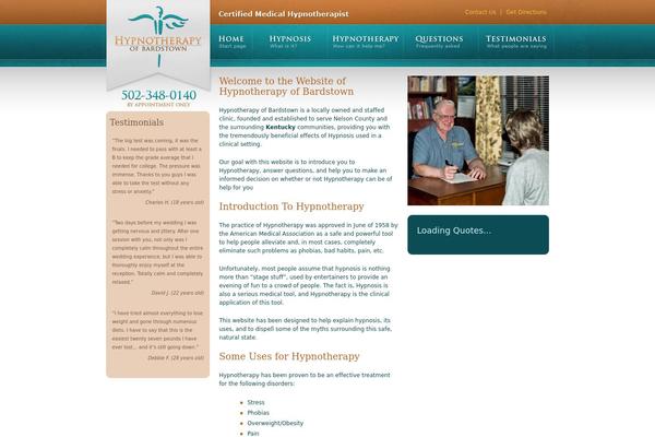 hypnotherapyofbardstown.com site used Hypnotheme