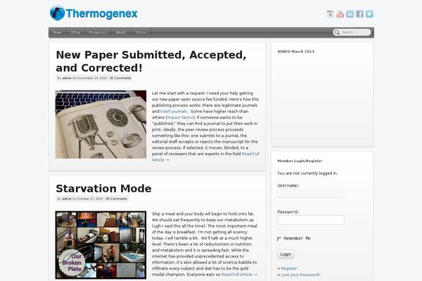 hypothermics.com site used Pagelines-iblogpro5