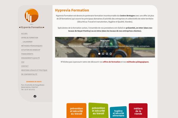 hypreviaformation.com site used Hyprevia-formation