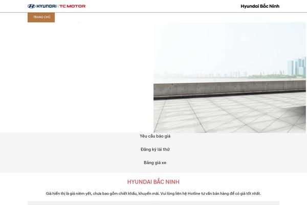 hyundaibacninh3s.com.vn site used Hyundaibacninh