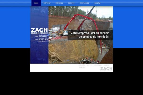 hzach.cl site used Zach