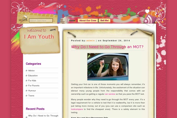 i-am-youth.com site used D5 COLORFUL
